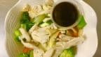 Best H5. Steamed Chicken w/ Mixed Vegetables煮素菜鸡 in SF, CA